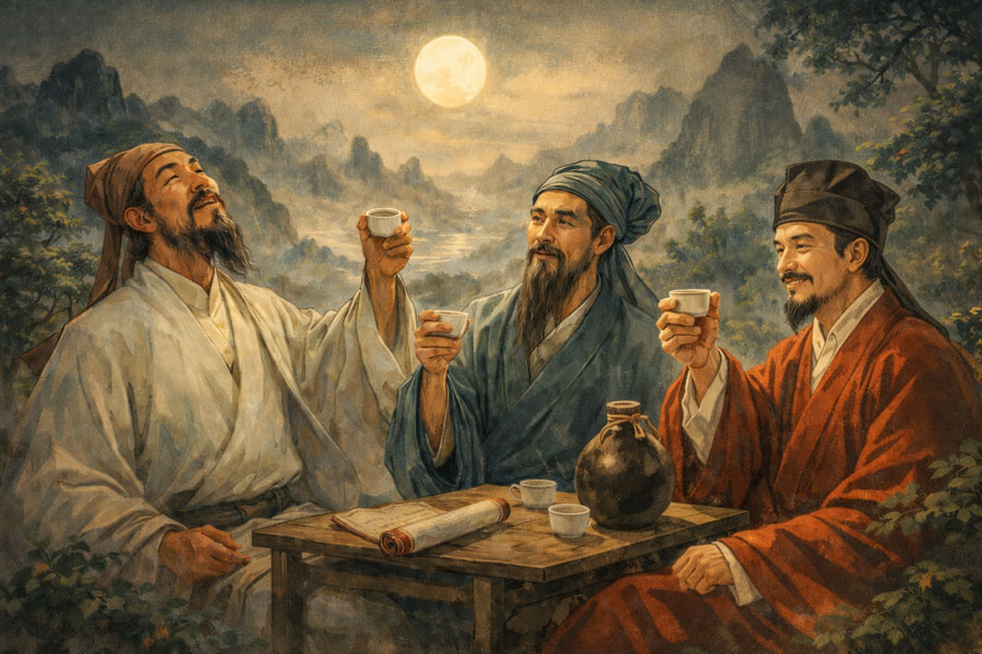 Rượu và Thi ca: Hình ảnh chén rượu trong văn hóa thưởng lãm của các bậc văn sĩ xưa và nay